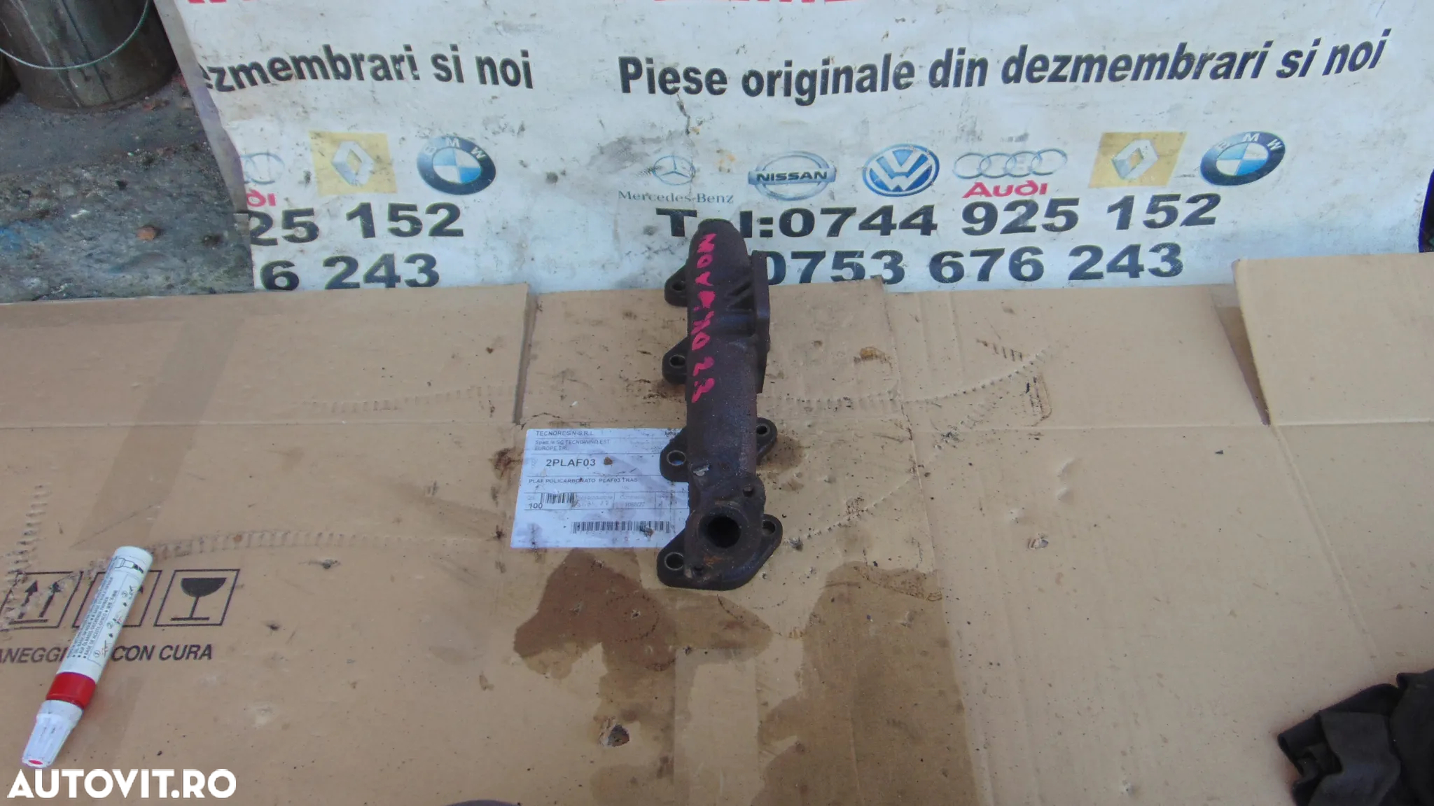 Galerie evacuare renault master 2.3 euro 5 Opel movano mascot dezmembrez - 4