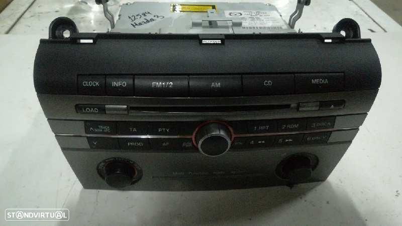 SISTEMA DE ÁUDIO RÁDIO CD MAZDA 3 BERLINA BK - 1