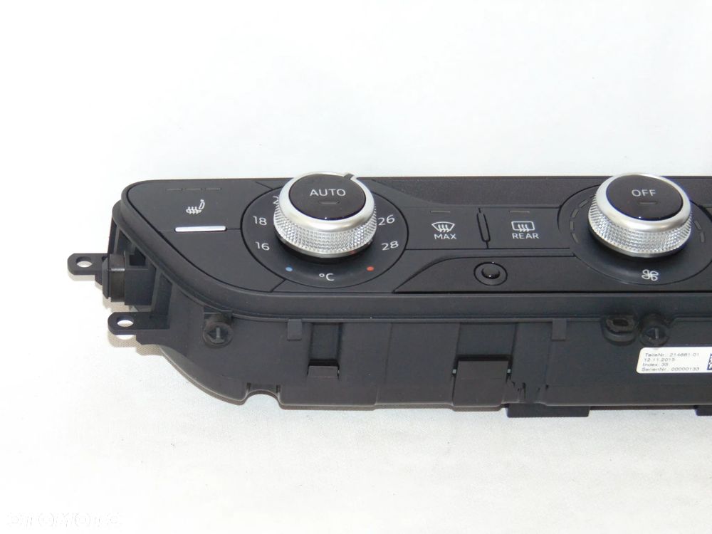 Panel przełącznik nawiewu klimatyzacji 8W0820043M Audi A5 F5 II 16-19r - 6