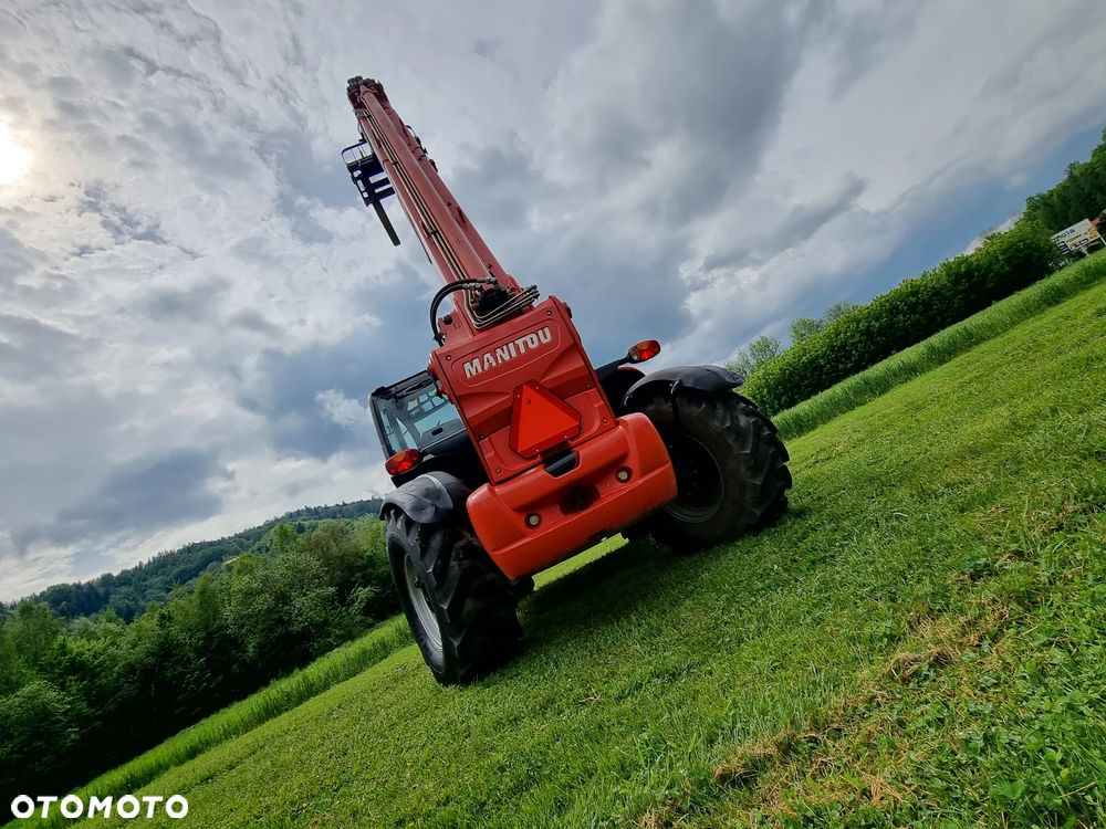 Manitou MT1840 Ładowarka Teleskopowa 18metrów jak nowa z salonu 2015r 3180 mtg z Norwegii Widły i Łyżka PERKINS - 21