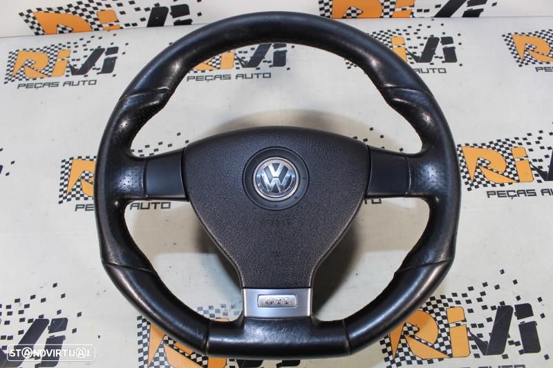 Volante Volkswagen Golf V (1K1)  Volante Vw Golf 5 Gti Flat Bottom - 2