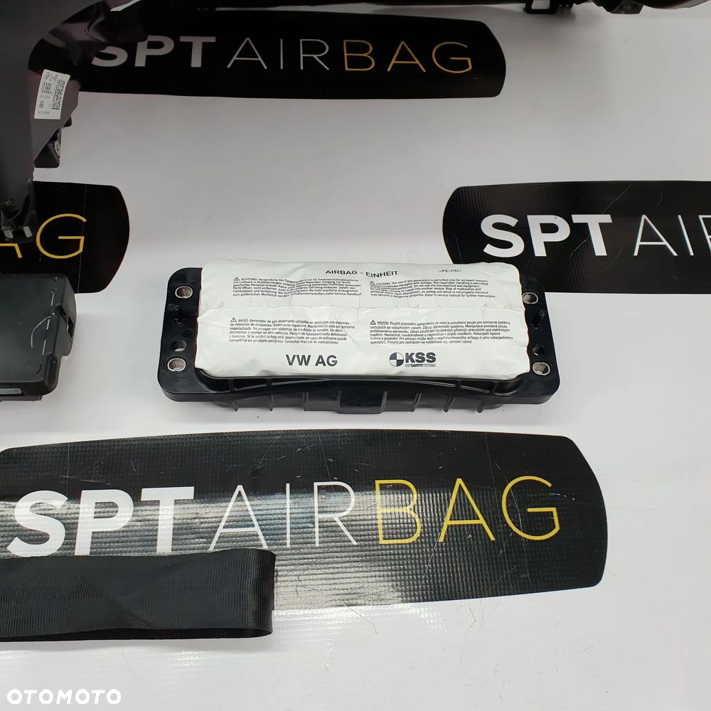 VOLKSWAGEN SPORTSVAN DESKA ROZDZIELCZA HEAD UP START STOP KONSOLA KOKPIT PULPIT PODUSZKI AIRBAG AIR BAG PASY KIT SET - 7