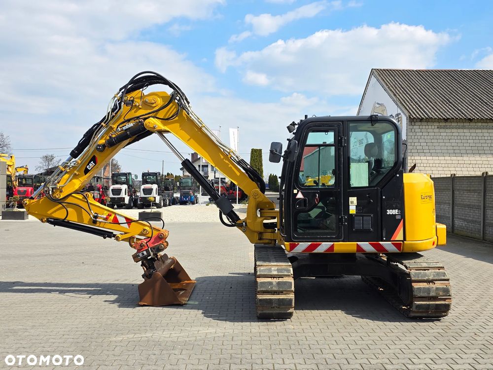 Caterpillar 308E2CR, 2016 ROK, 4455 MTH, 3x łamane ramię, KLIMA - 8