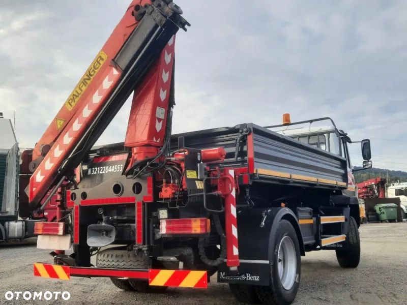 Mercedes-Benz 1317 4x4 AK WYWROTKA + HDS z tyłu PALFINGER PK-90001A - 4