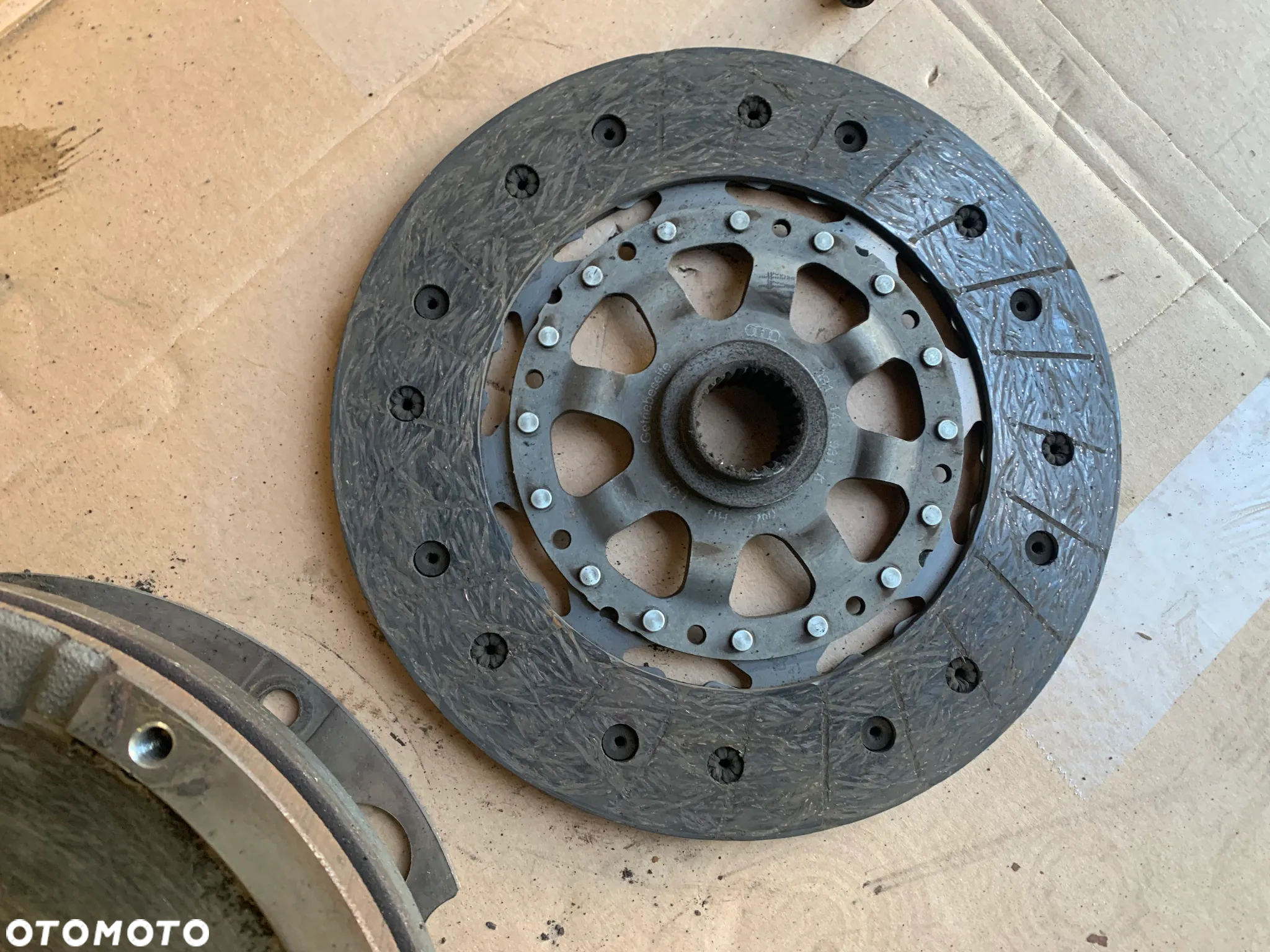 Sprzęgło tarcza docisk koło dwumas dwumasa LUK Audi A4 B8 A5 2.0 TFSI 0B1141031K 0B1141026D - 6