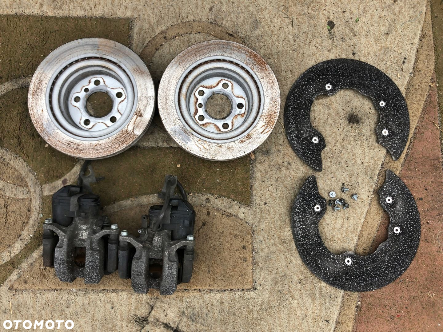 TYLNE TARCZE KLOCKI ZACISKI HAMULCOWE BMW G20 G21 6877213 300X20mm - 2