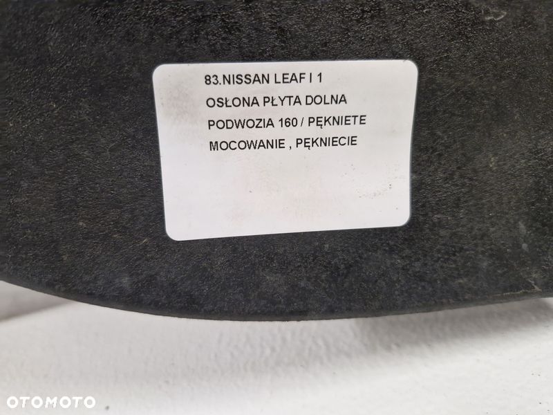 NISSAN LEAF I 1 OSŁONA PŁYTA DOLNA PODWOZIA - 4