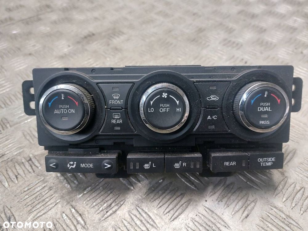 PANEL NAWIEWU + WYŚWIETLACZ MAZDA CX-9 I LIFT TE70-61-190 TD11611J0 - 5