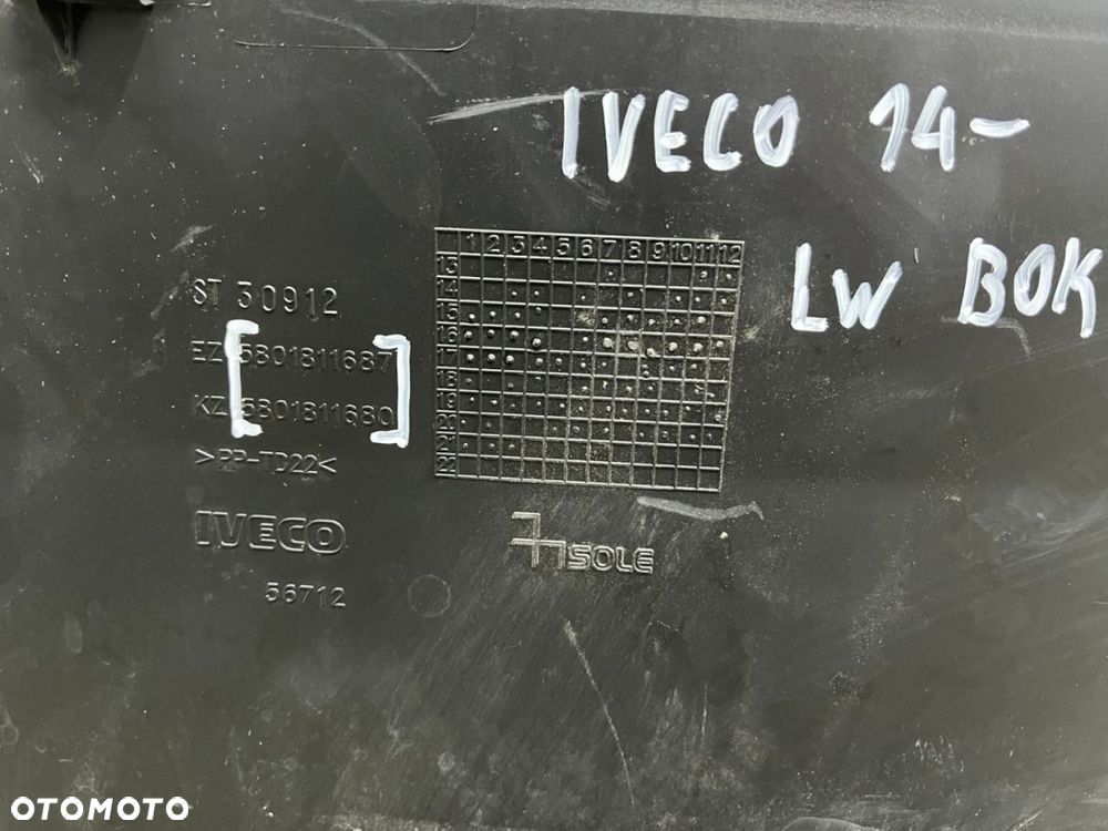Listwa Iveco daily 14- lewa boczna nakładka karoseryjna krótka 5801811687 5801811680 - 13