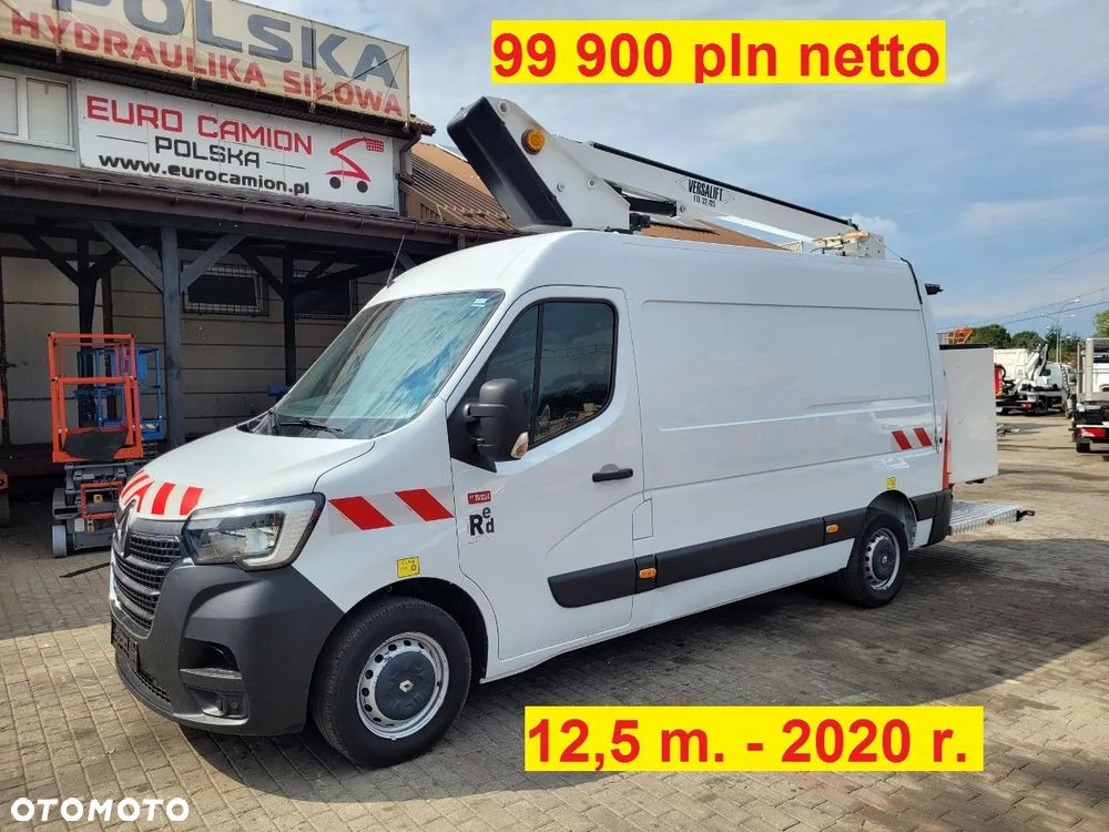 Renault Master podnośnik koszowy zwyżka 12,5 m - 1