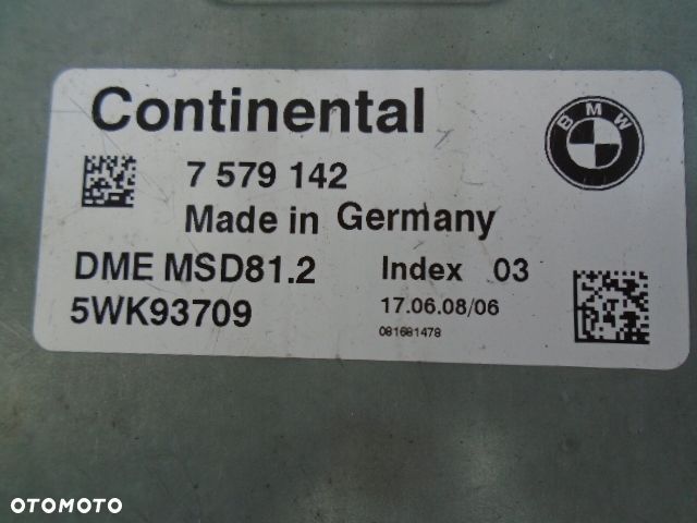 komputer silnika bmw e90 318i e87 118i e60 520i - 2