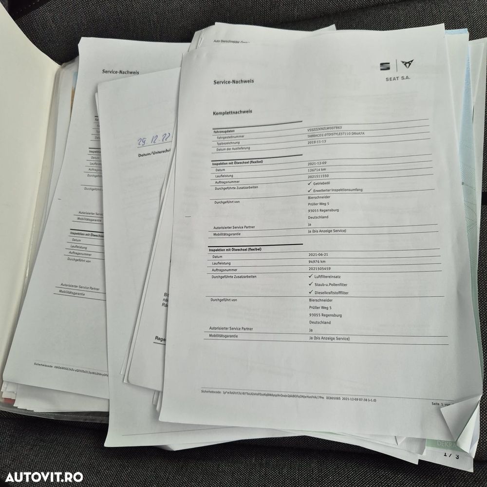 Seat Tarraco 2.0 TDI 4DRIVE DSG SCR FR - 15