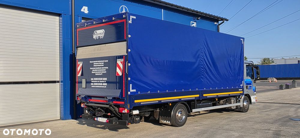 MAN TGL 12.250 E6 plandeka winda BAR 1,5t klimatronik - 3