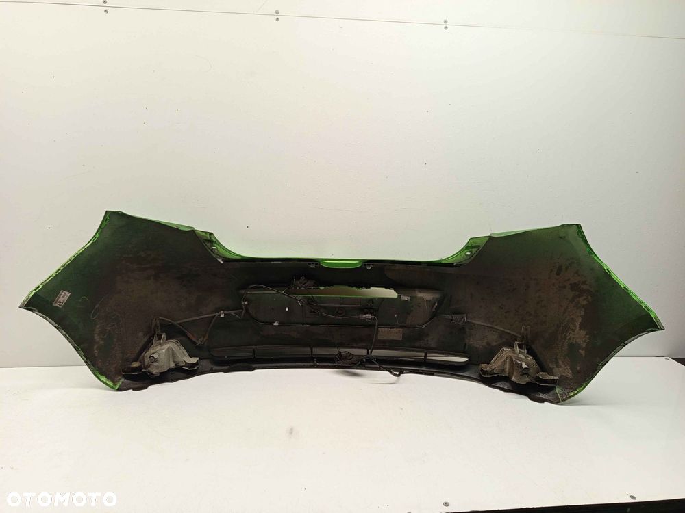 ^ ZDERZAK TYŁ TYLNY MAZDA 2 II DE LIFT FL CC33B 36A ZIELONY - 5