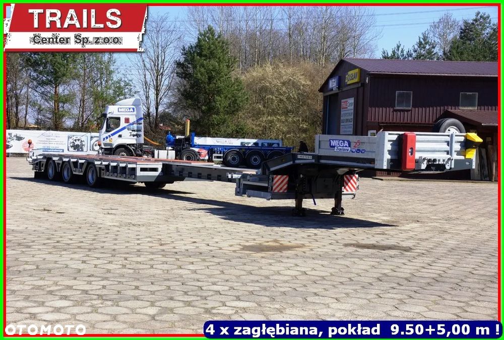 Inny Niskopodwoziowa ład. 43 T, rozciągana do 18,60 m, 4 x załębiana !!! - 12