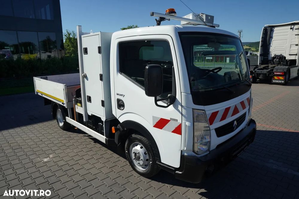 Renault MAXITY 140 DXI / BASCULATOR / + HDS FASSI F22A / CAPACITATE DE RIDICARE 995 KG / ATRACȚIE 5,5 M / IMPORTAT - 10