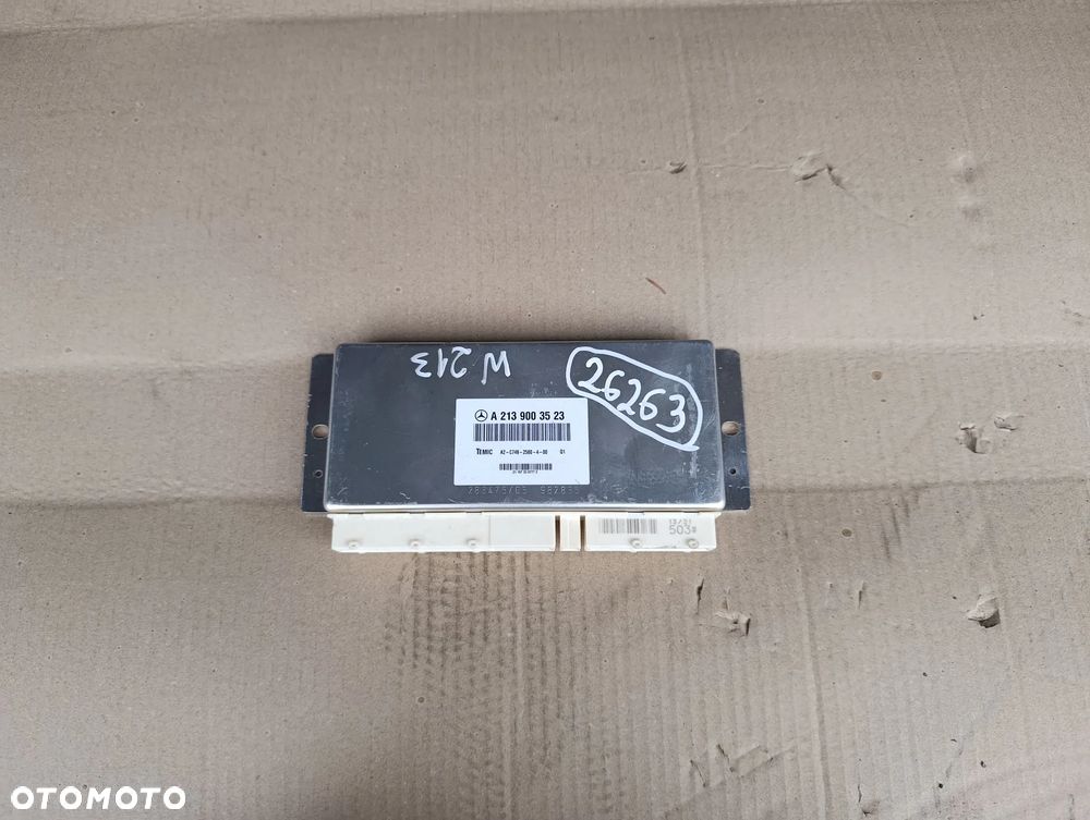 MERCEDES W213 MODUŁ STEROWNIK ZAWIESZENIA A2139003523 - 1
