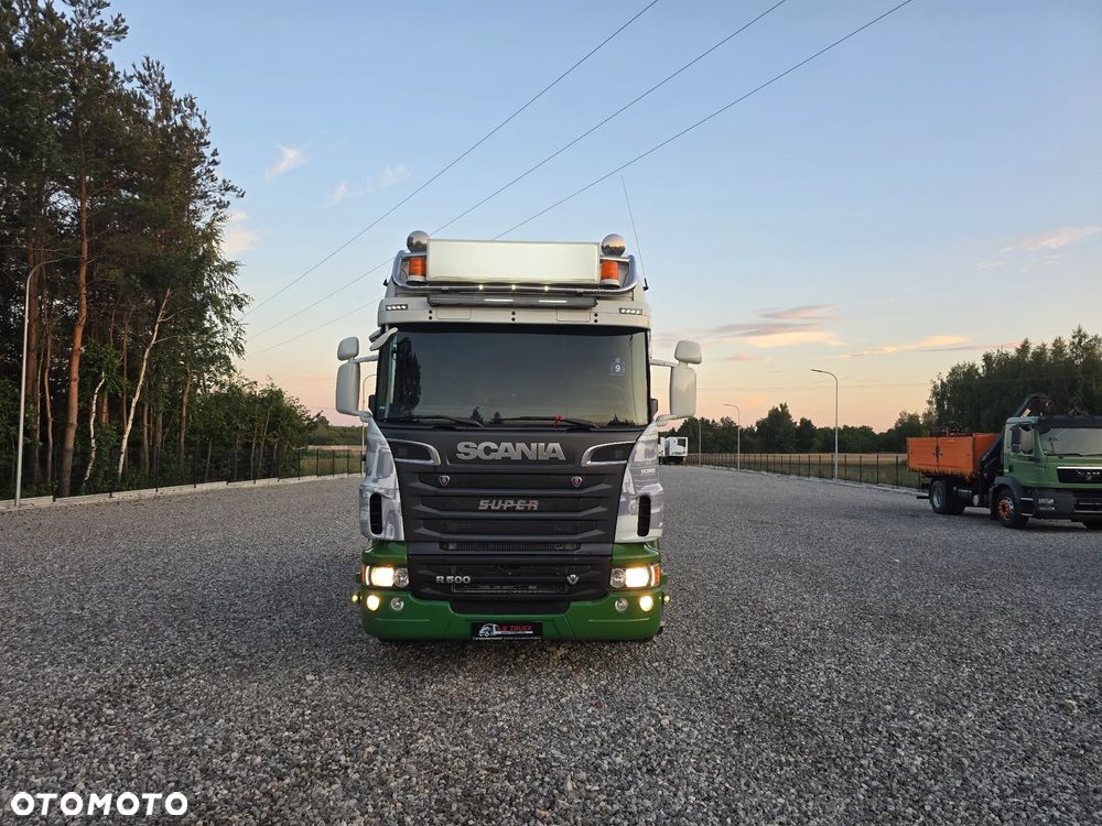 Scania R500 V8 /Pusher/ACC/SCC/RETARDER/OŚ Skrętna i Podnoszona - 4