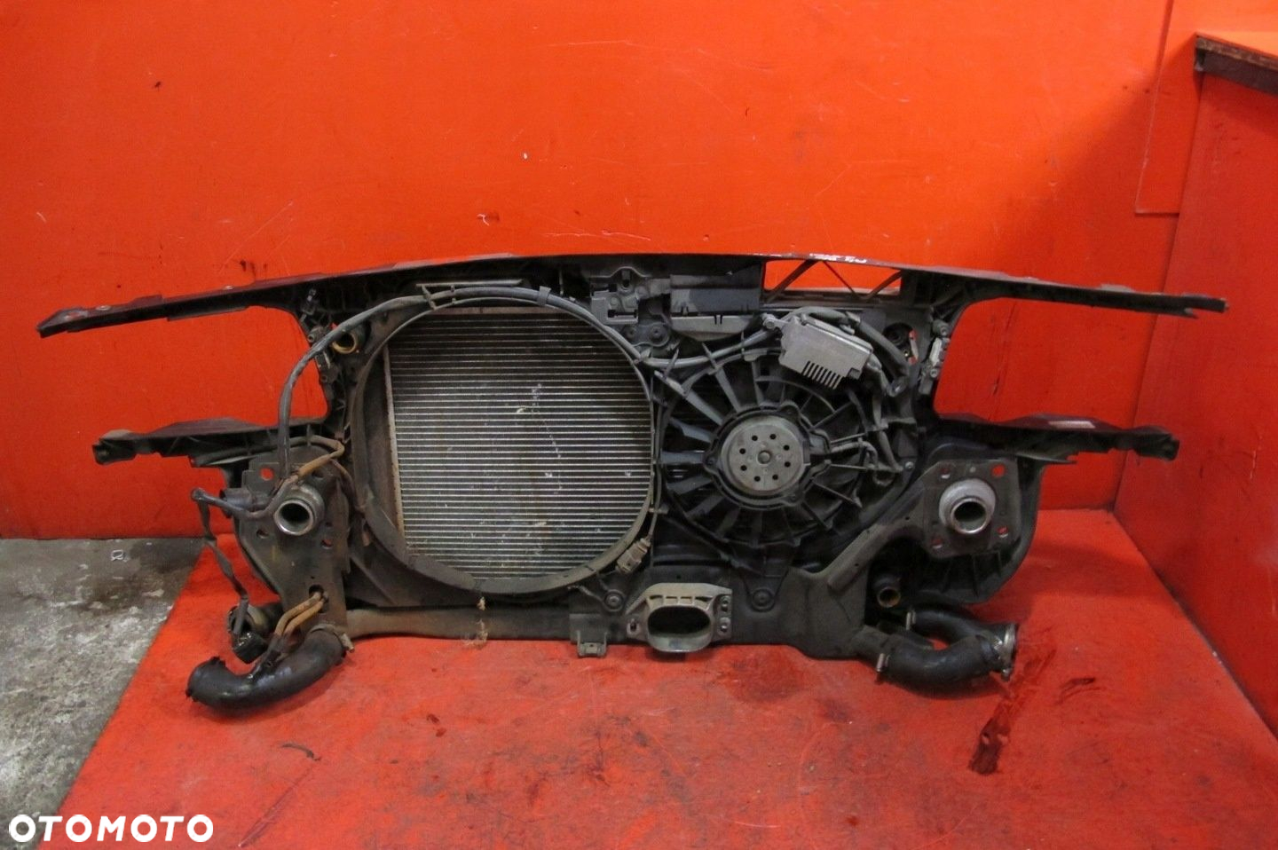 AUDI A4 B6 8E 2.5 TDI BFC PAS PRZEDNI CHŁODNICE WENTYLATOR KOMPLET - 7