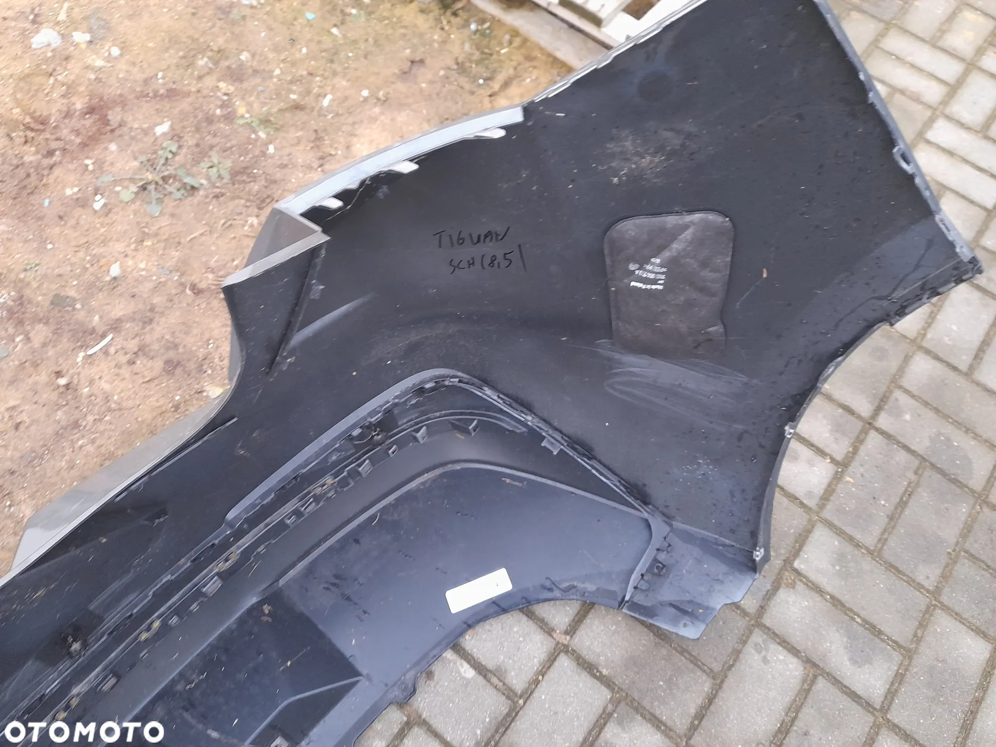SKODA ENYAQ COUPE RS ZDERZAK TYLNY TYŁ - 8