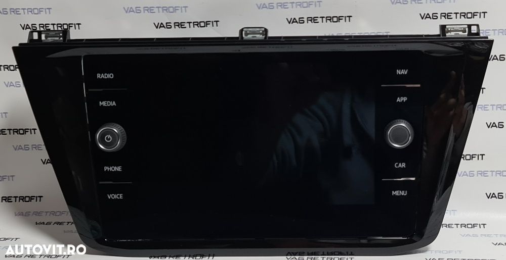 Display Navigatie VW Tiguan 2 II MIB 2 + Rama Adaptoare 8 Inch MIB2 - 3