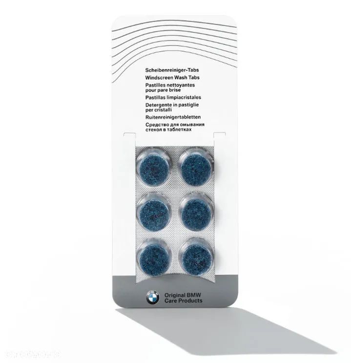 Tabletki do spryskiwaczy BMW Care 6 szt. - 1
