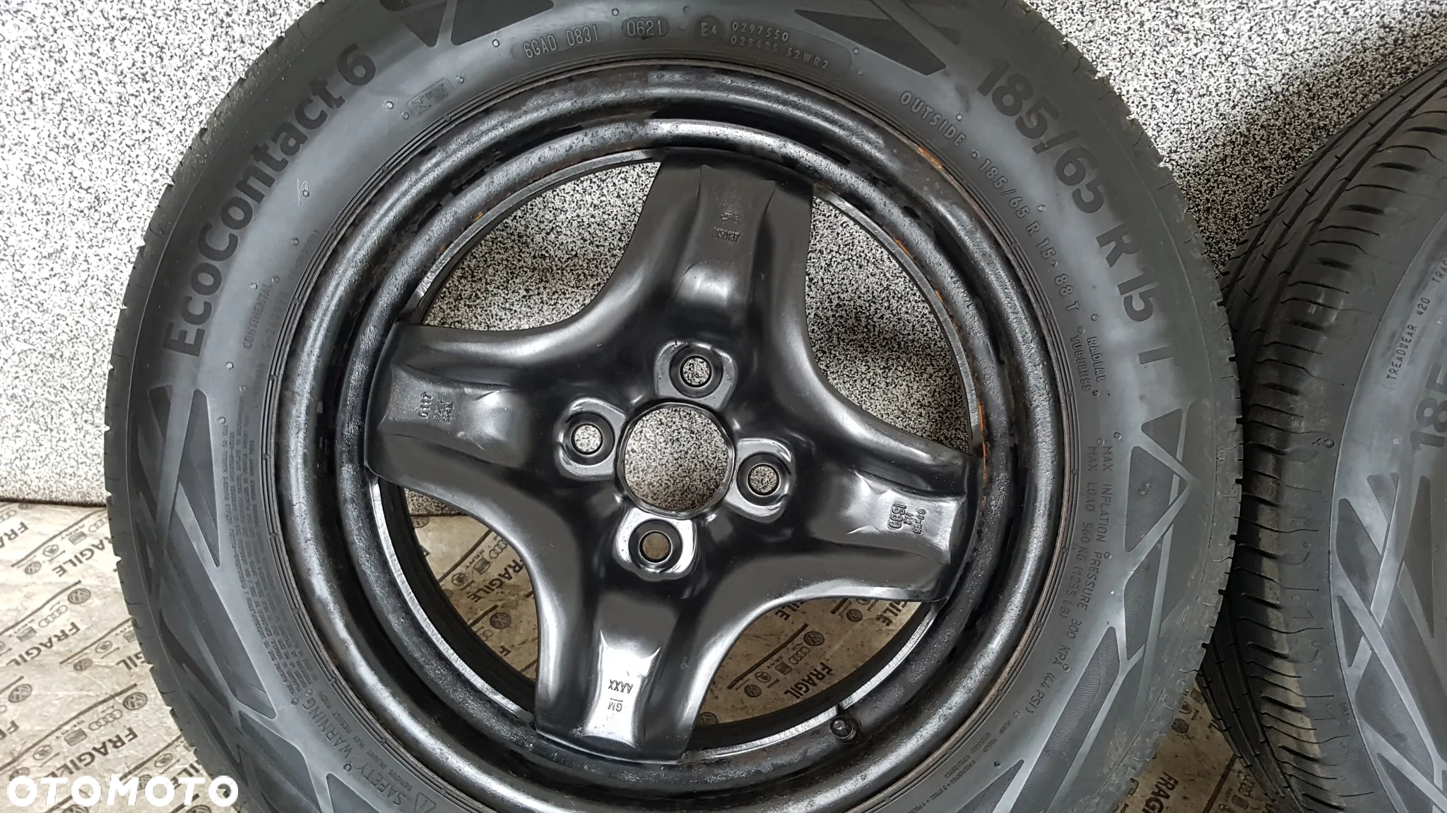 KOŁA OPEL CORSA D E MERIVA A FIAT GRANDE PUNTO  4X100 185/65R15 - 11