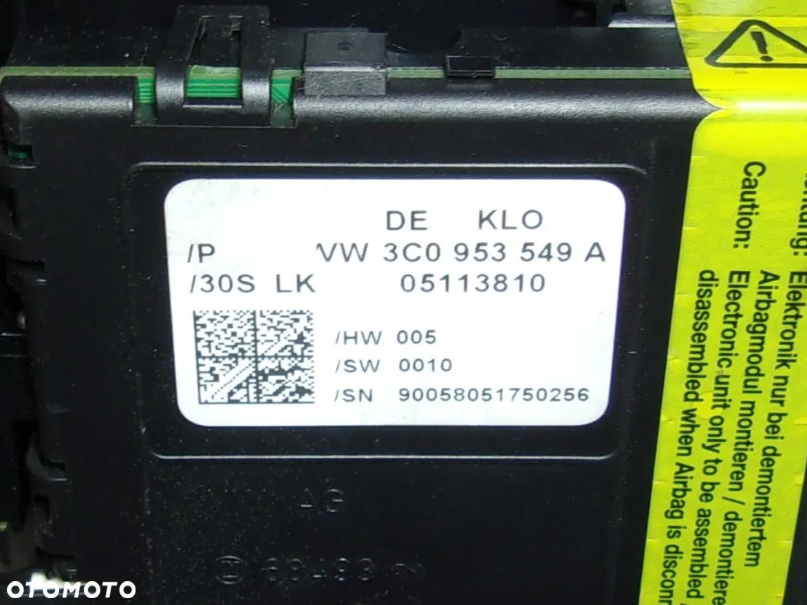VW Passat B6 przełącznik zespolony - 7