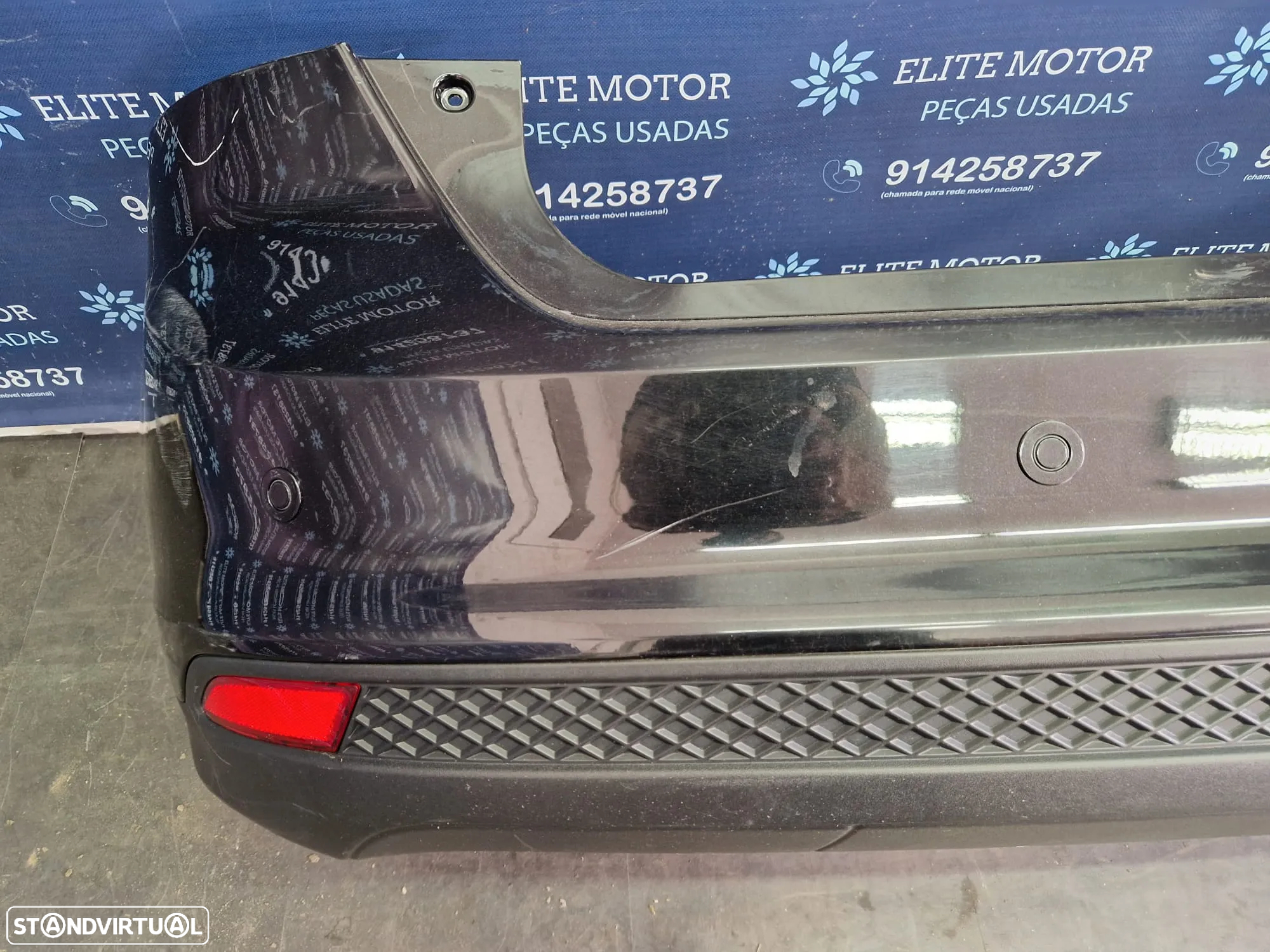 Parachoques traseiro usado FORD FOCUS III 3 HATCHBACK CARRO - 4