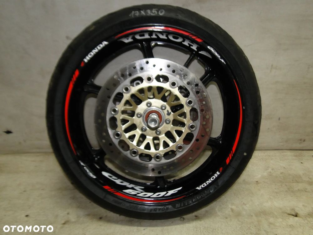 HONDA CBR 600F F3 KOŁO FELGA OPONA TARCZA TARCZA TARCZE 17x3.50 PRZÓD PRZEDNIA EUROPA - 1