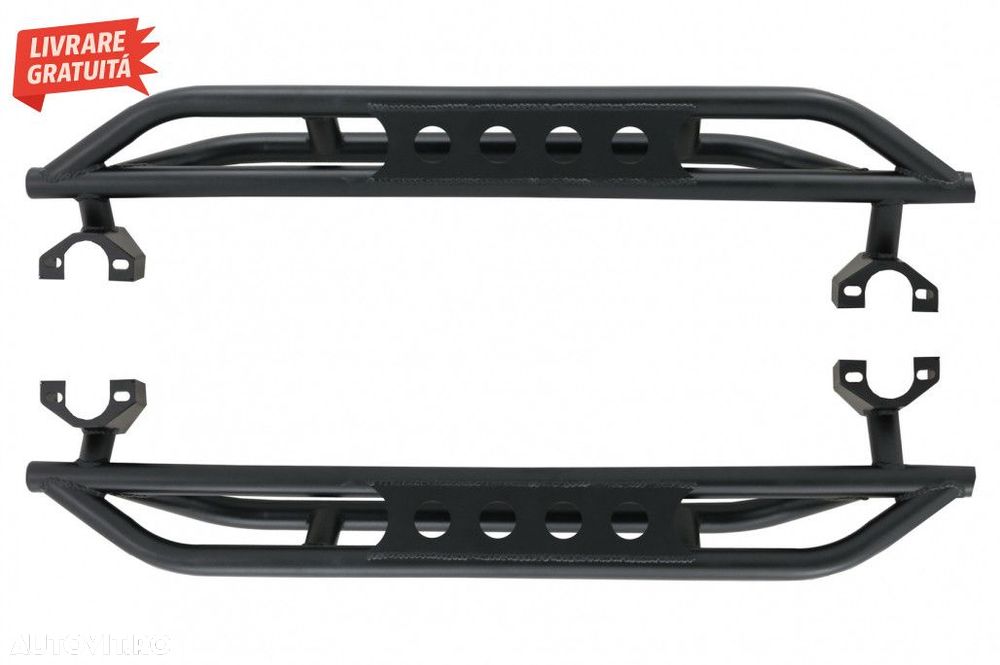 Praguri trepte laterale Jeep Wrangler Rubicon JK 2 Usi (2007-2017) - 1