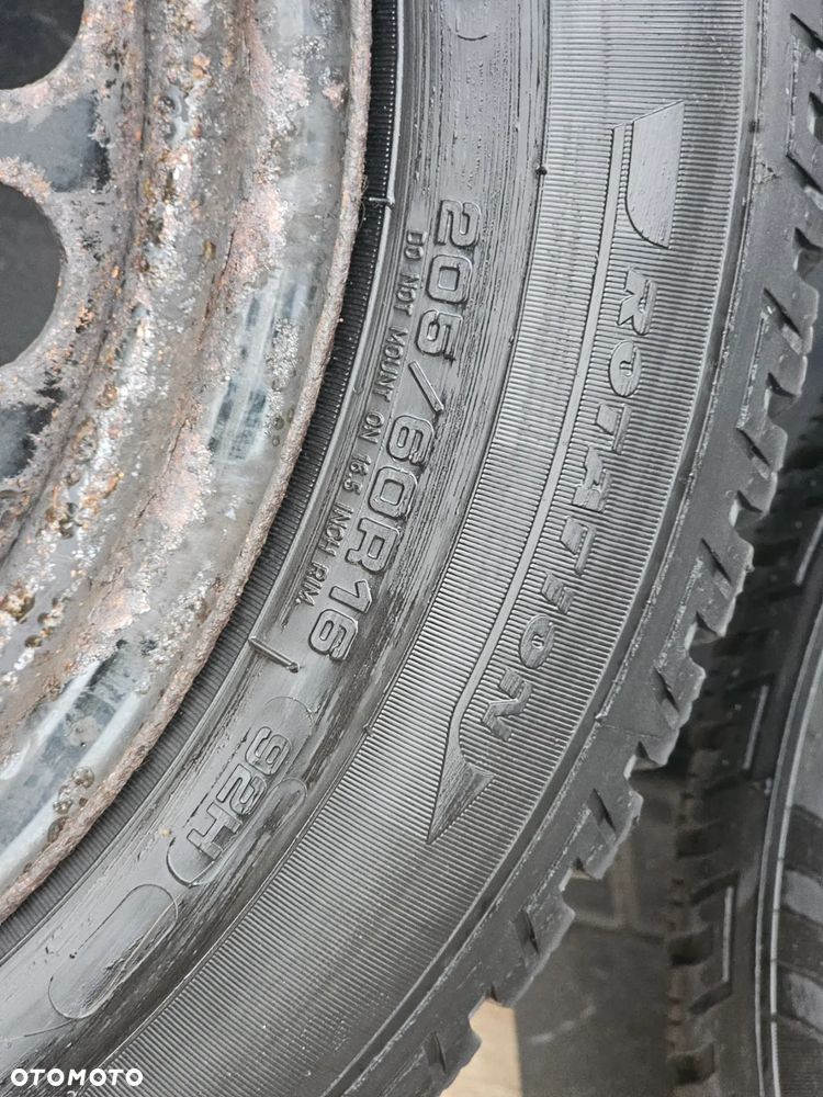 KOŁA FELGI STALOWE OPONY ZIMOWE 205/60 R 16 OPEL ASTRA J K MOKKA 5x105 ET39 - 9