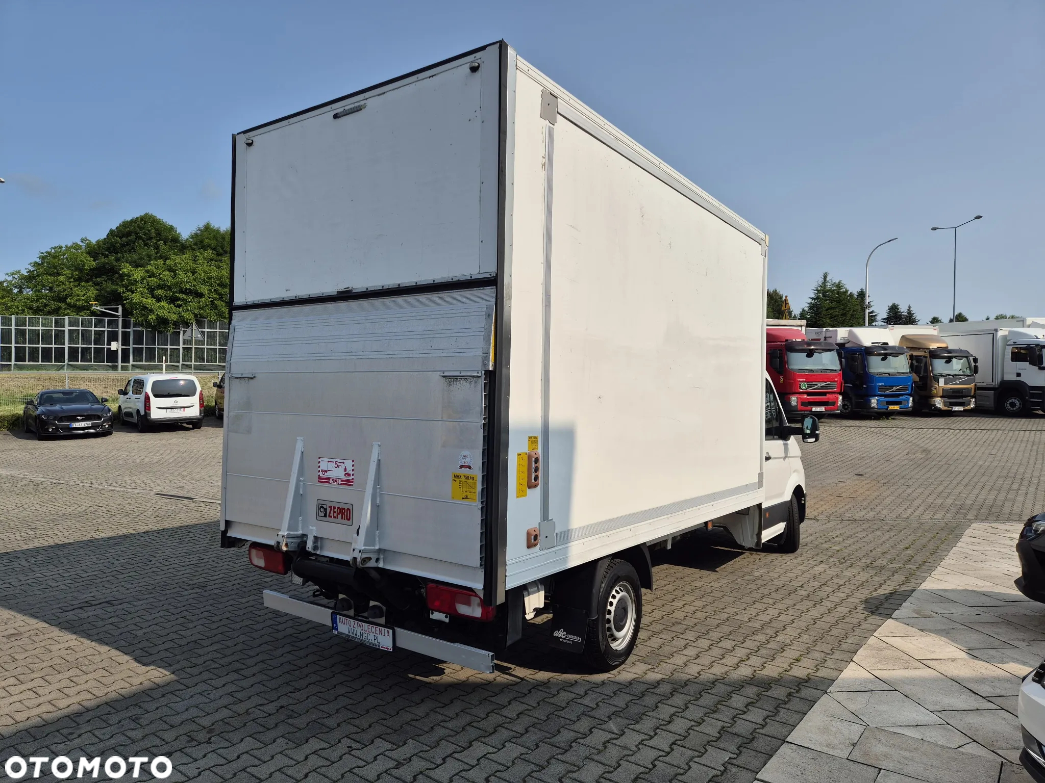Volkswagen CRAFTER 2.0 TDi 177 / UNIKATOWY! / WYSOKI KONTENER / E6 / BEZWYPADKOWY / WINDA 750KG / WEBASTO - 9