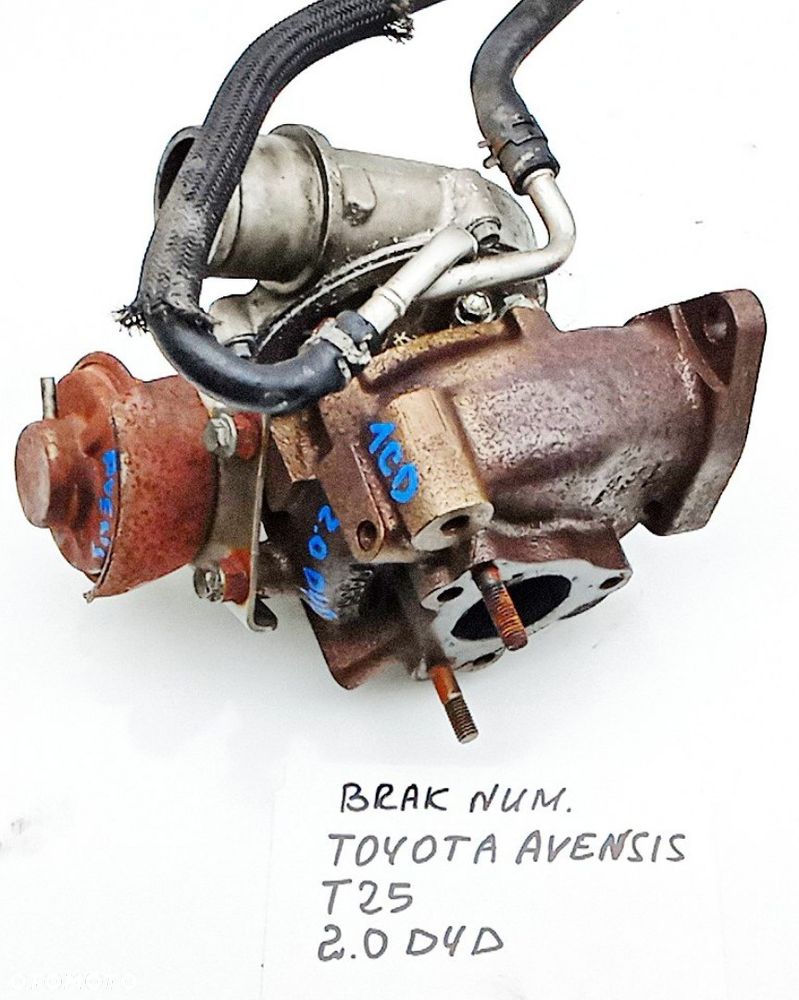 TURBINA 2.0 D4D 115KM 116KM RAV4 II 17201-2730 721164-11 - 7