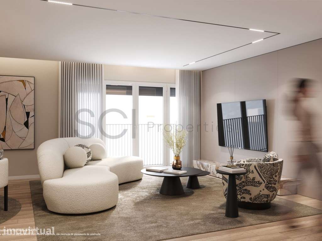 Empreendimento no Feijó | Apartamentos T1, T2 Duplex e T3 | Garagem - Grande imagem: 5/22