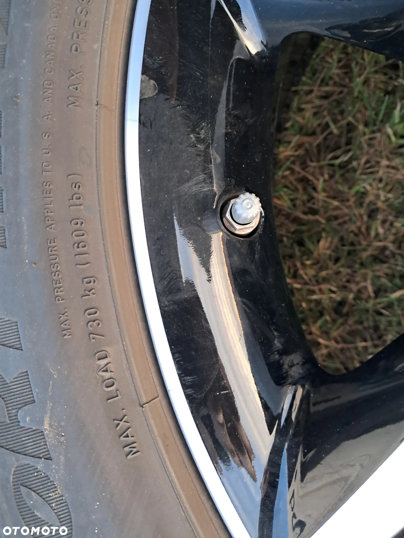 Fekgi aluminiowe Mercedes GLA B klasa a klasa Vito 447 7Jx18" et46 czujniki tpms - 5