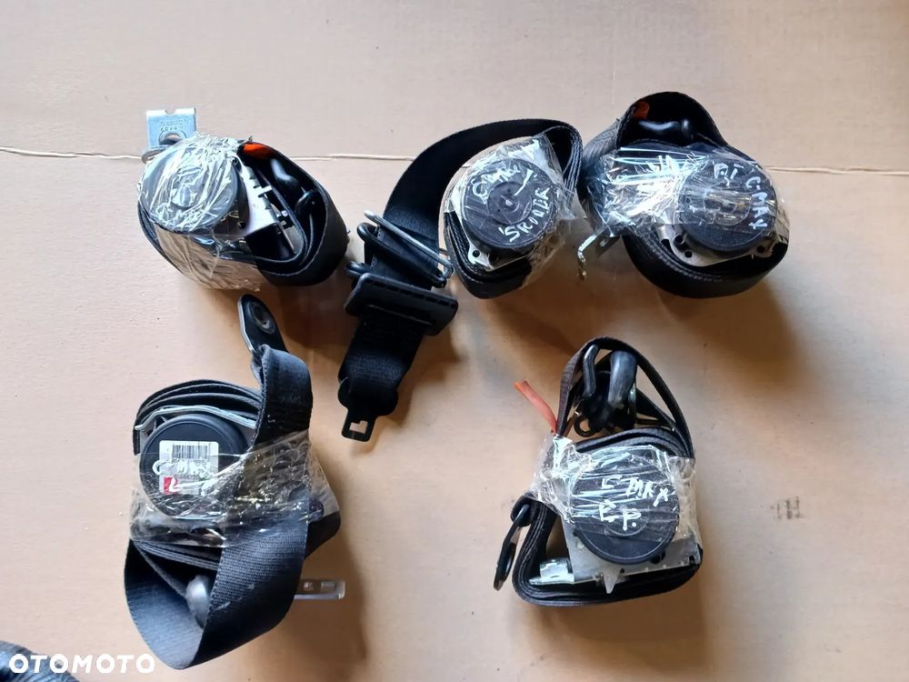 Pas bezpieczeństwa Ford c-max 03-07R  prawy lewy przód tył komplet 609887200A 609887100A - 1