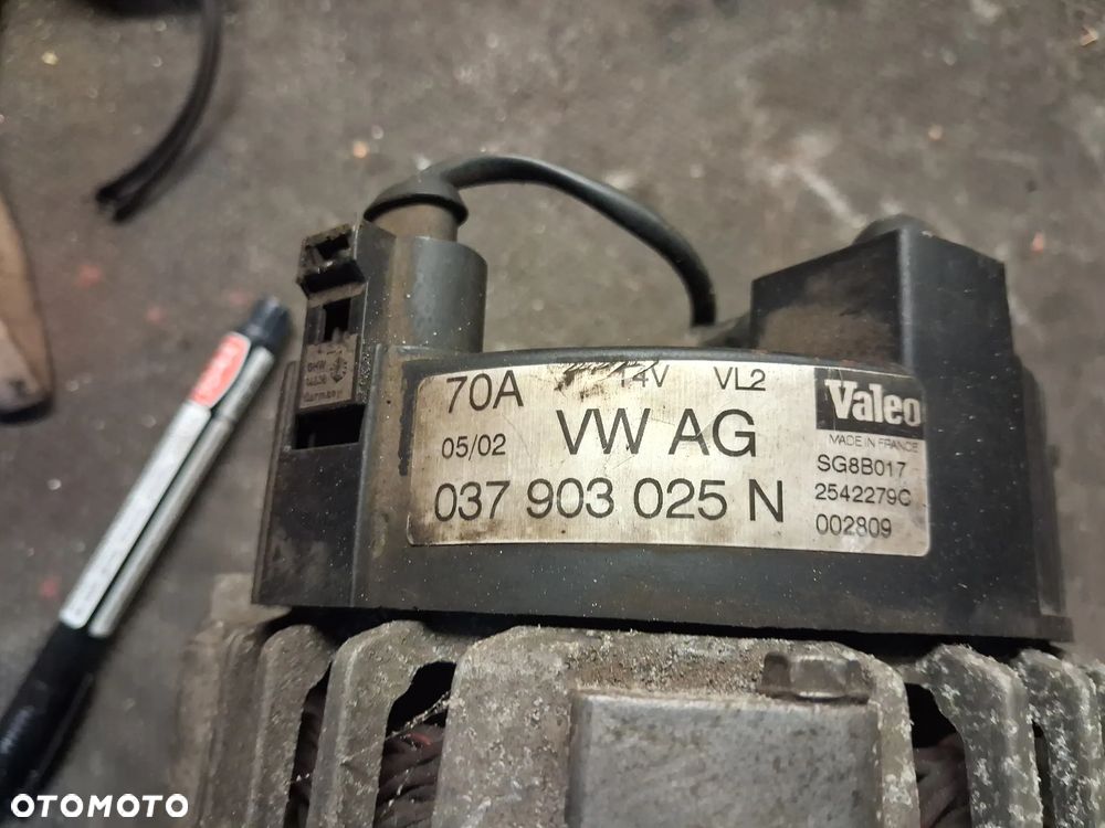 ALTERNATOR VOLKWAGEN AUDI SEAT SKODA  70A 037903025N - 3