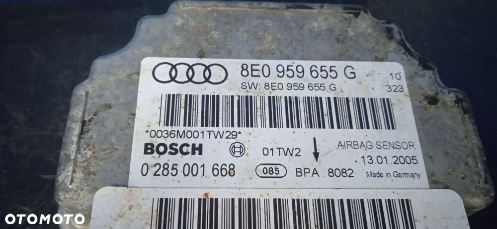 Moduł sensor Airbag Audi A4 B7 8E0959655G - 3