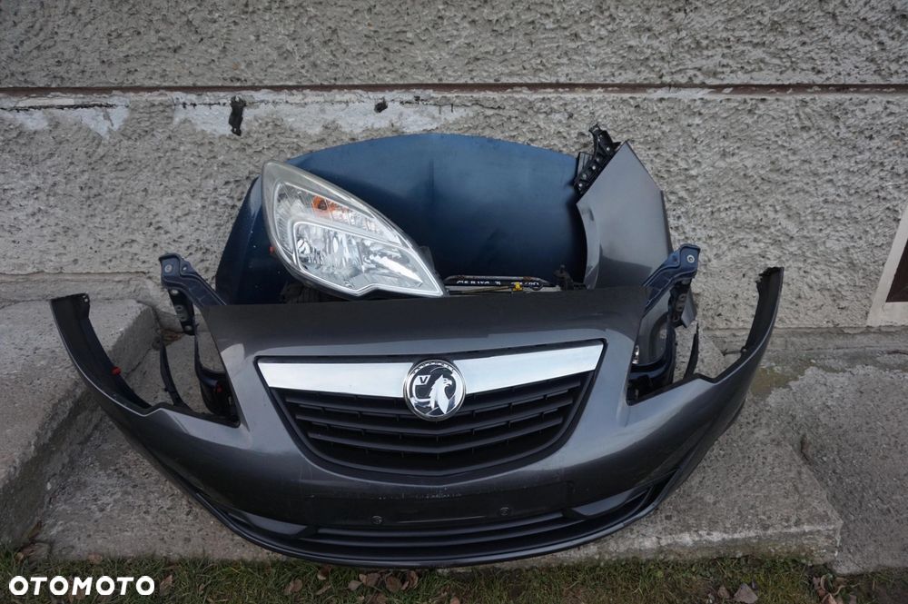 ZDERZAK MASKA LAMPA KOMPLETNY PRZÓD OPEL MERIVA B - 1