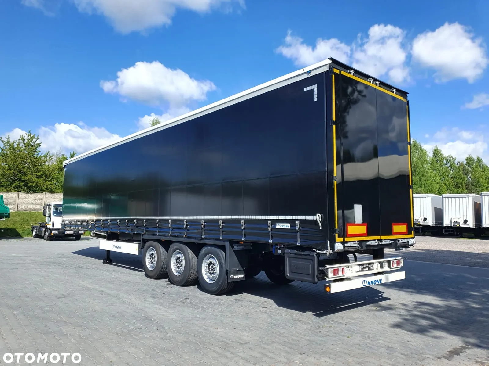Krone Firana Standard Oś Podnoszona Nowe Plandeki - 3