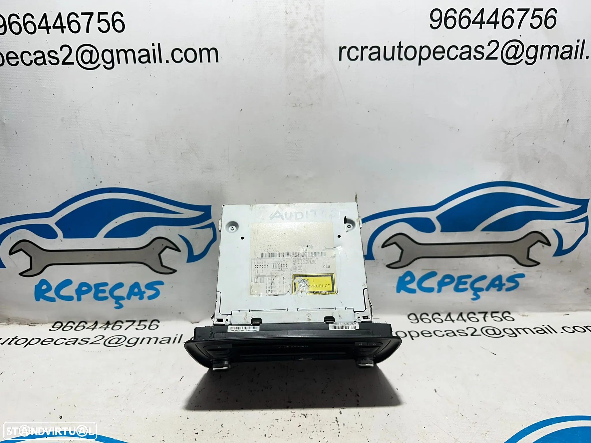 .Auto Radio CD Concert Original Audi TT 8J MK2 2006 - 2014 - 4