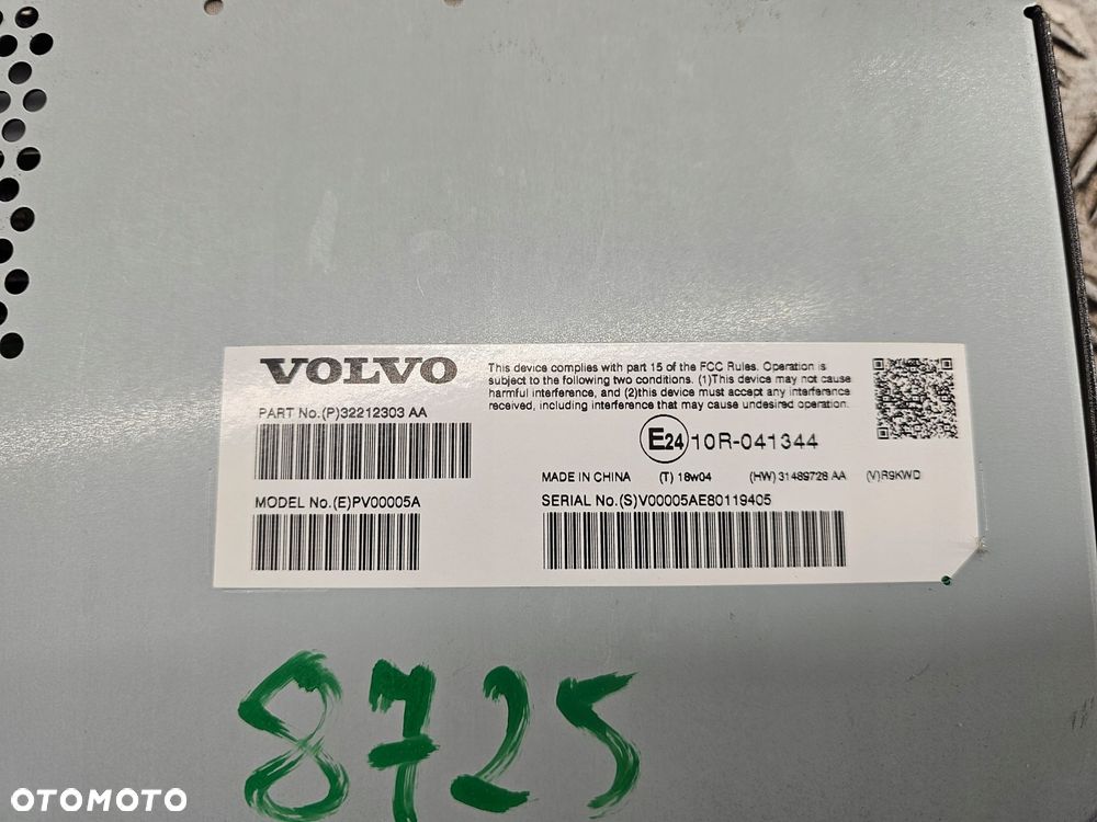 volvo s90 ii v90 xc60 ii wzmacniacz radia 32212303 - 4