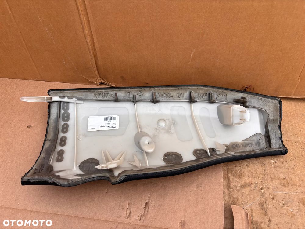 BMW 5 F10 F11 Fotele Czarne Europa Kanapa Komfort Komforty Grzane Komplet Przed Liftem Fotel Przedni Lewy Prawy Tylna - 12