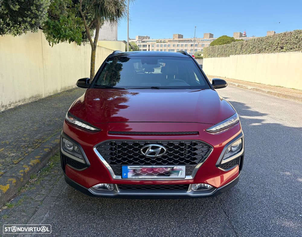 Hyundai Kauai 1.0 T-GDi Premium Pele/Tec.Vermelho - 10