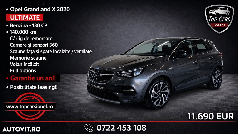 Opel Grandland X 1.2 Turbo START/STOP Aut. Ultimate - 1