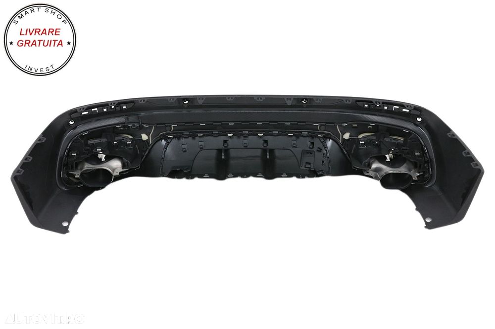 Difuzor Bara Spate cu Ornamente Evacuare Mercedes GLB X247 SUV (2020-up)- livrare gratuita - 5