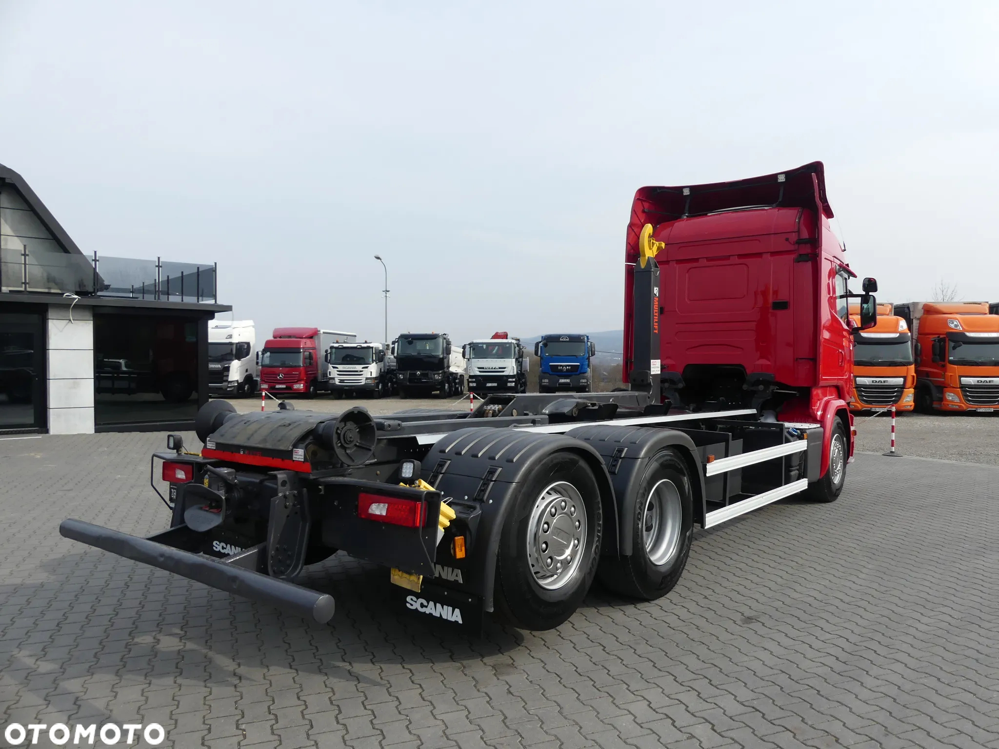 Scania R 490 / 6x2 / HAKOWIEC / HIAB MULTILIFT 18T / RETARDER / - 9