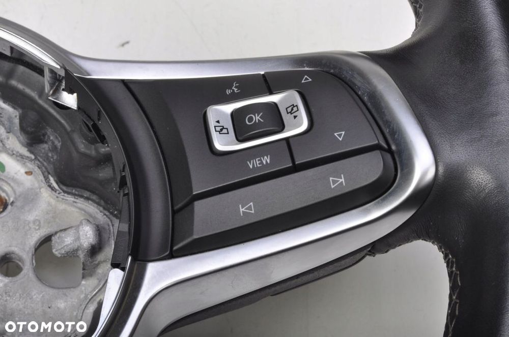 VW TIGUAN II KIEROWNICA SKÓRZANA ŁOPATKI - 4