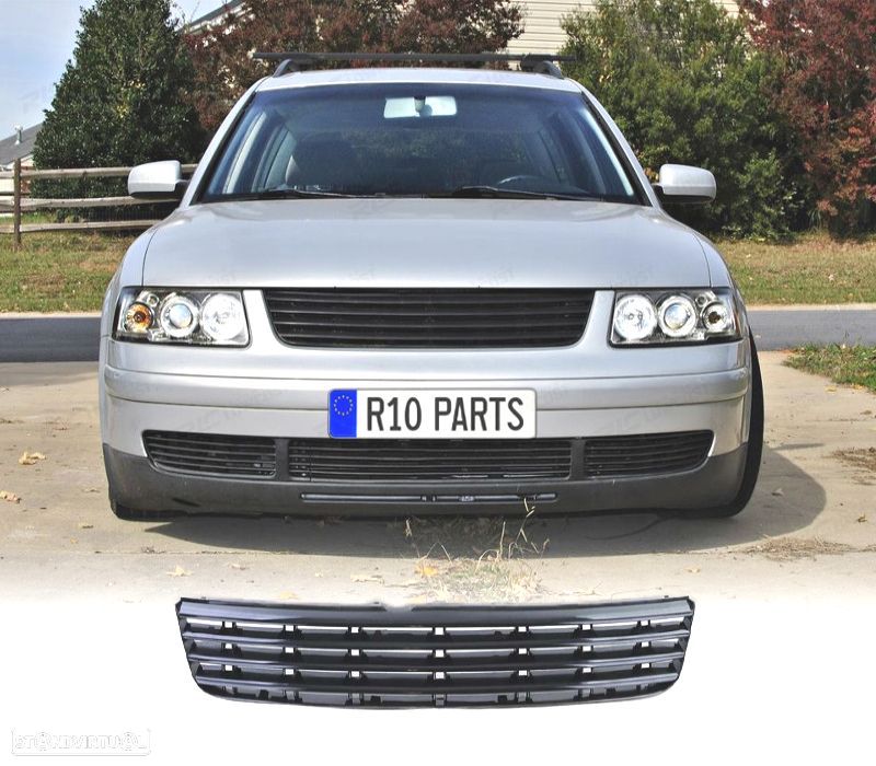 PARRILLA VOLKSWAGEN VW PASSAT 3B B5 96-00 PRETO - 1
